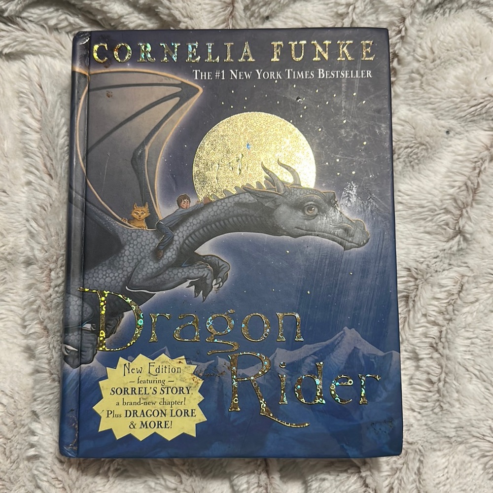 Cornelia Funke “Dragon Rider” the #1 New York Times bestseller